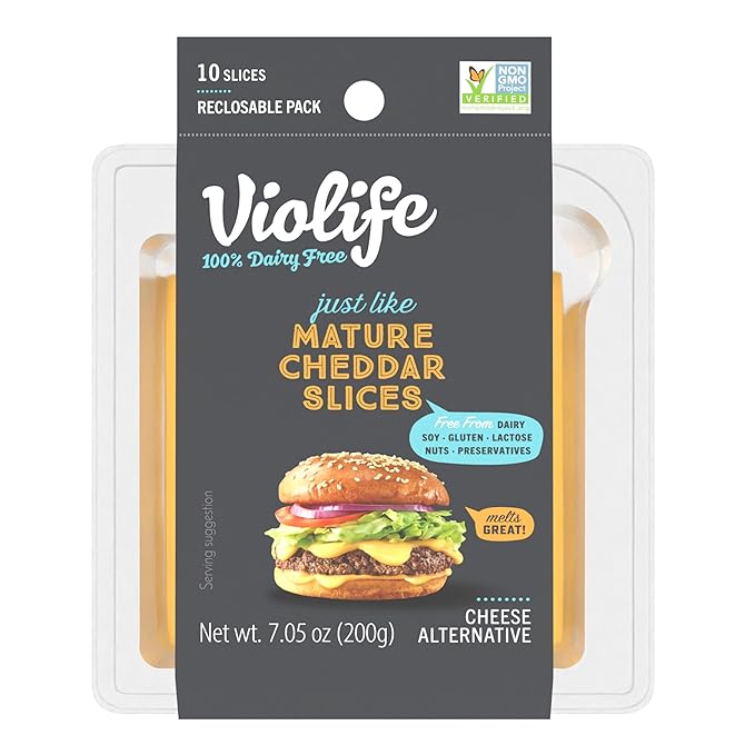 Violife Just Like Mature Cheddar Slices